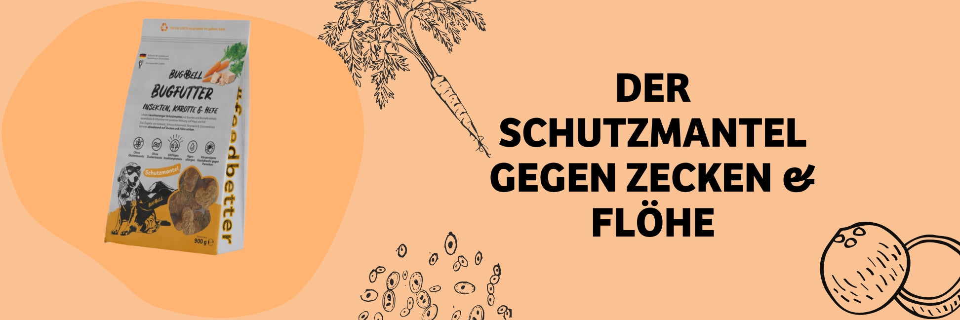 Schutz gegen Zecken und Flöhe