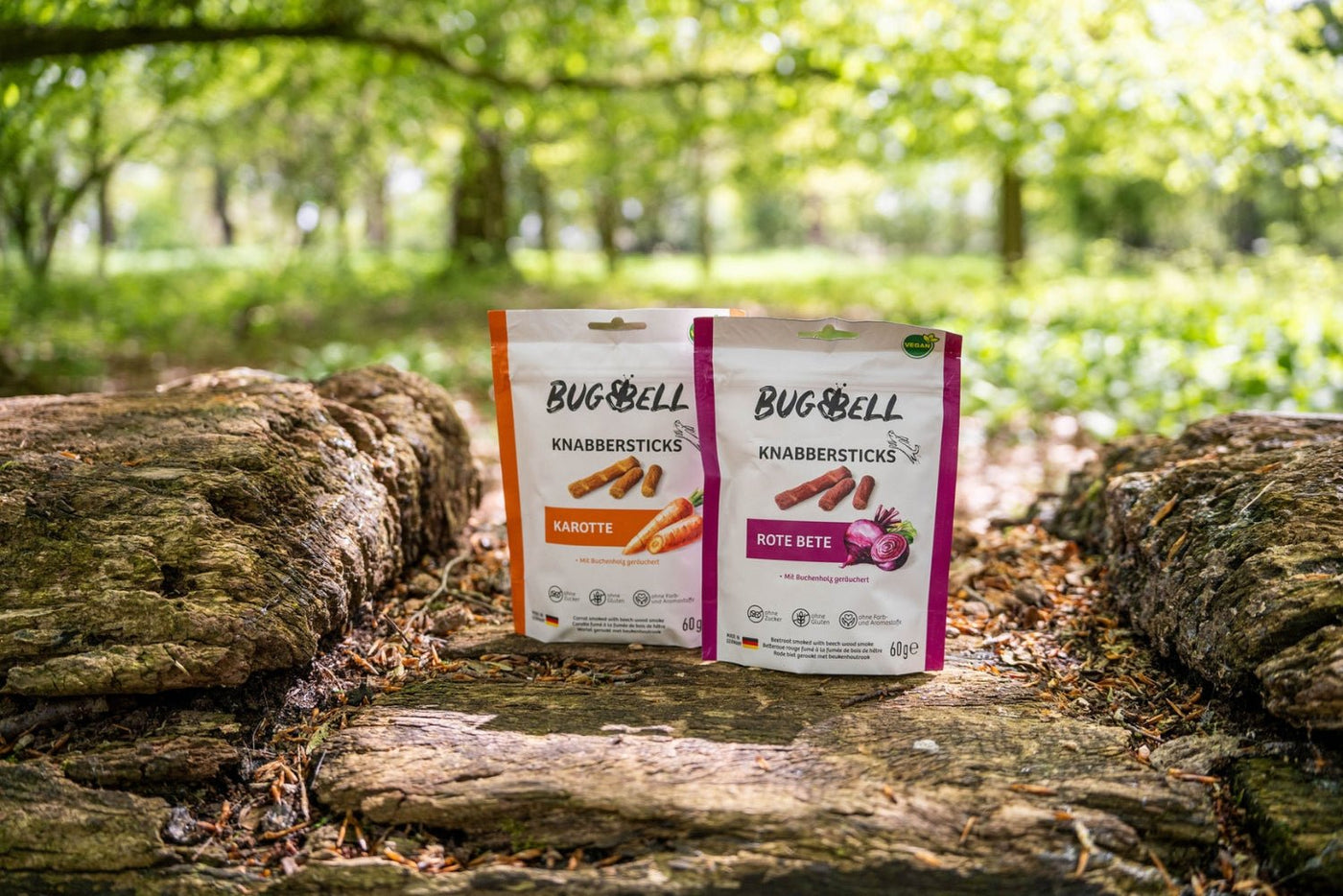 Softe Knabbersticks rein pflanzlich und lecker