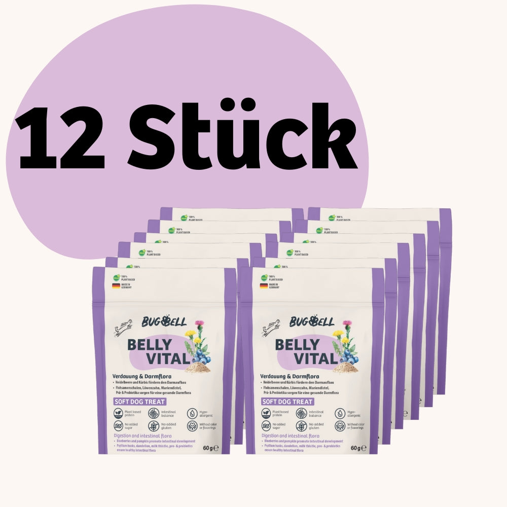 Weiche Hundeleckerli BellyVital - Verdauung & Darmflora