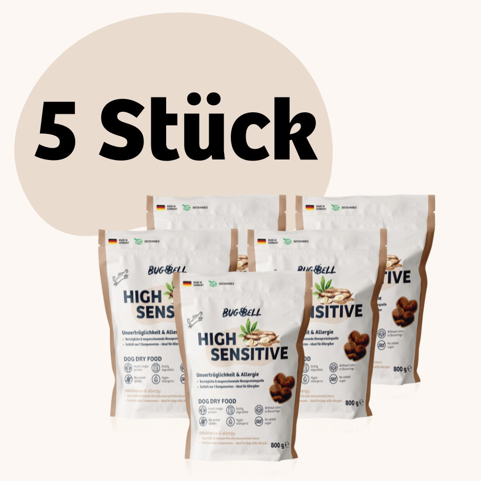 Trockenfutter HighSensitive - Unverträglichkeit & Allergie