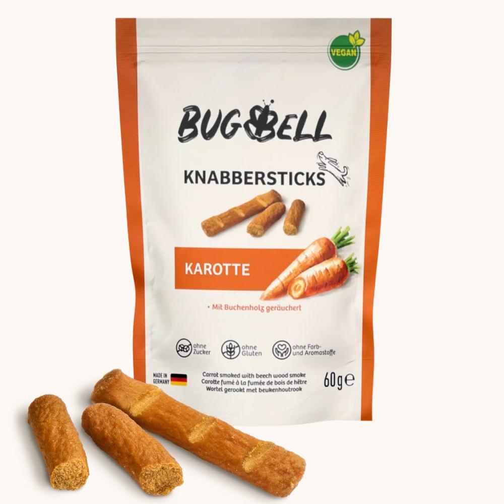 Hunde Snack, Kaustange mit Karotte