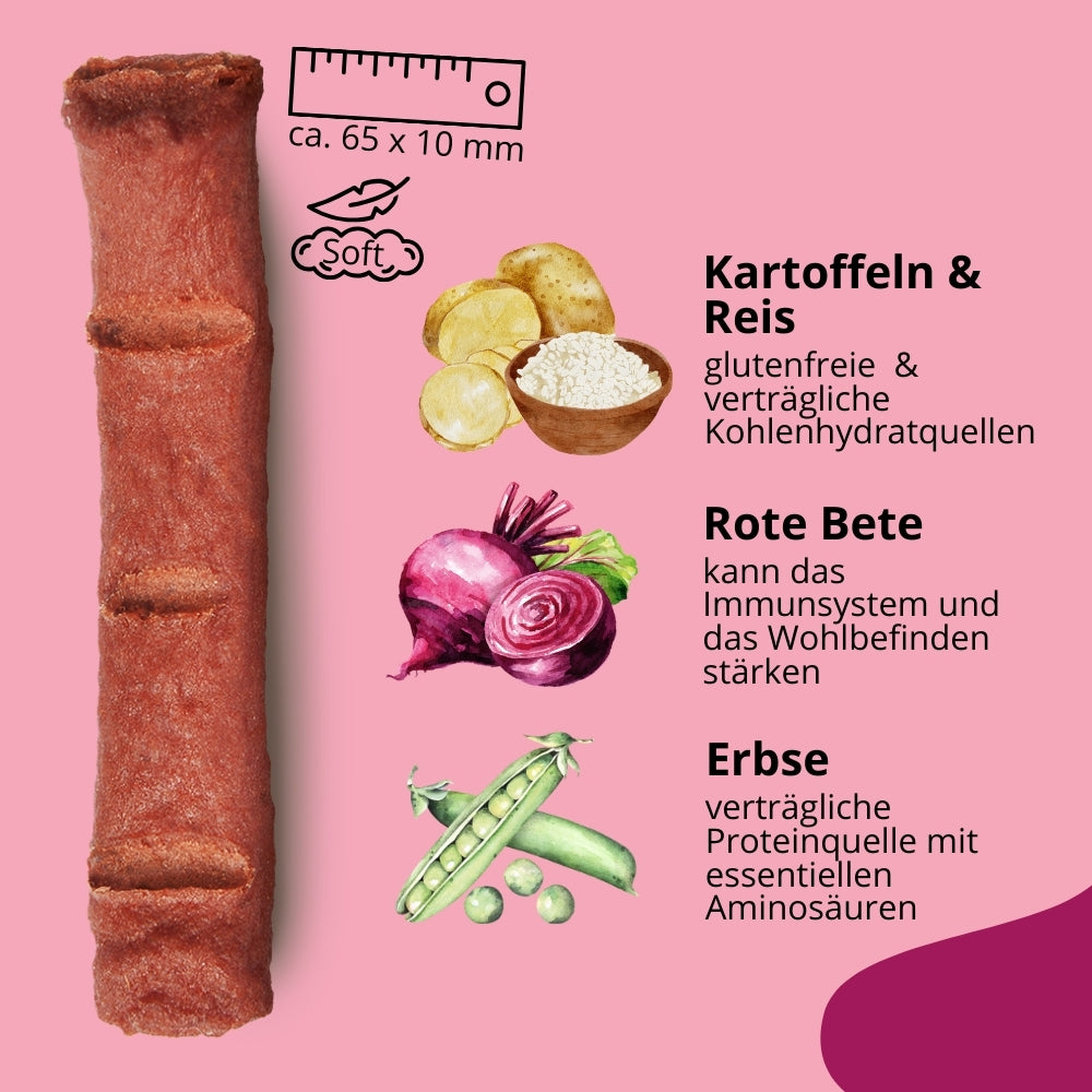 Zutaten Knabbersticks rote Beete
