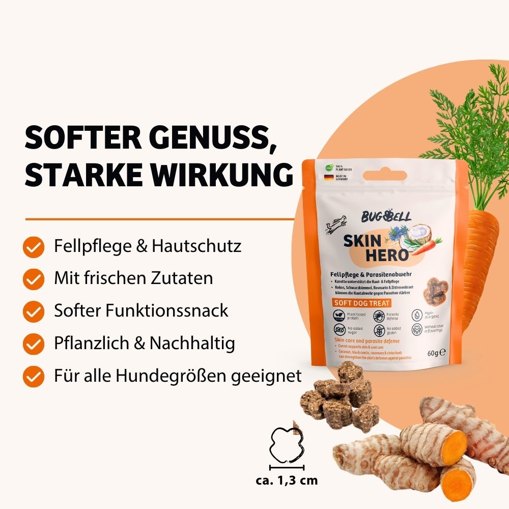 Vorteile weiche Hundeleckerli SkinHero