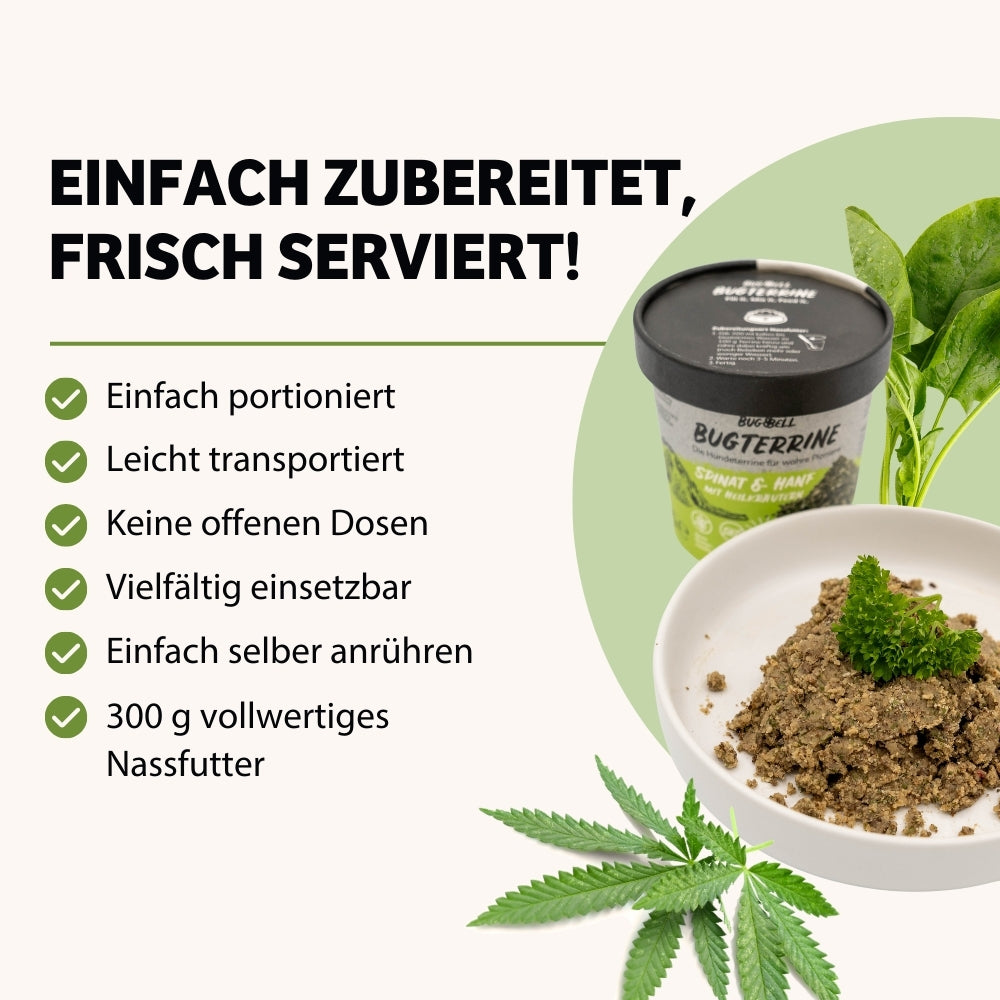 Nassfutter zum Anrühren Bulletpoints MagicRelax