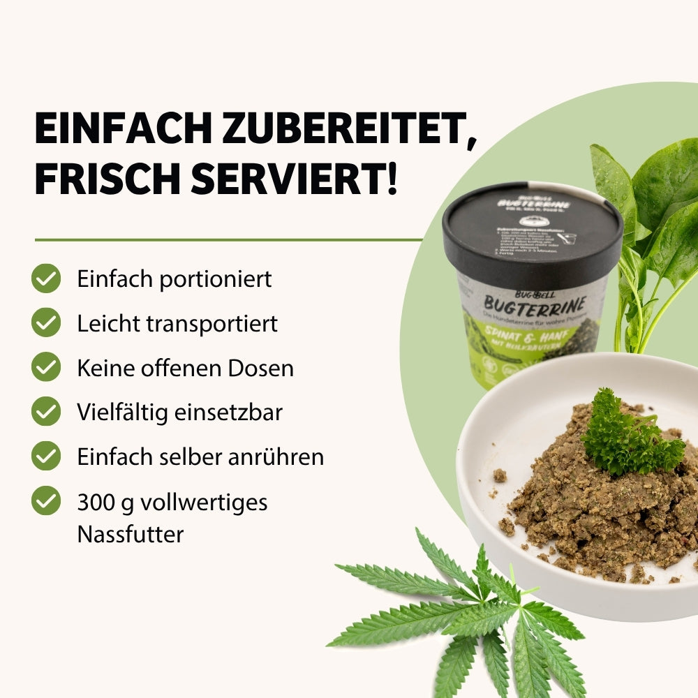 Nassfutter zum Anrühren Bulletpoints MagicRelax