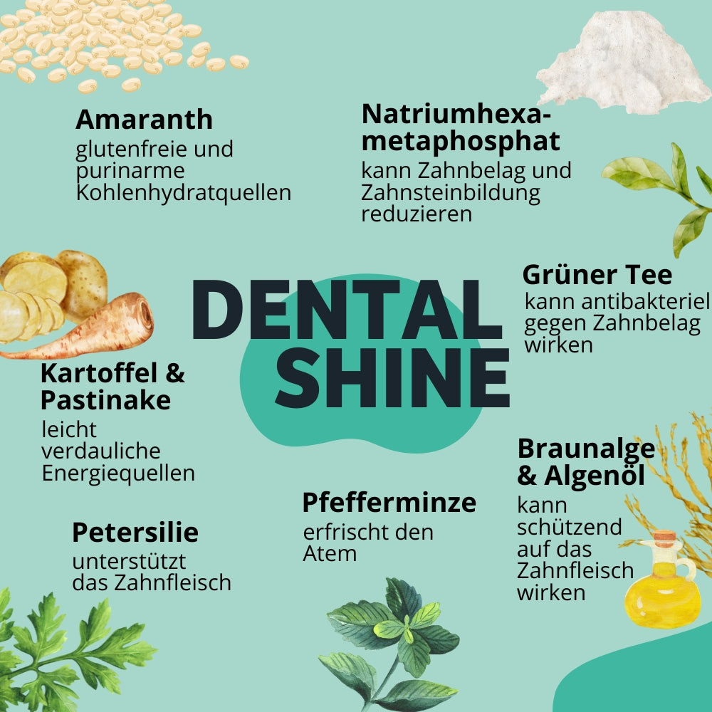 Zutaten_DentalShine Hundefutter