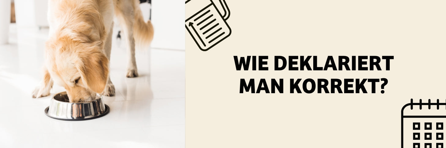 Wie wird Hundefutter richtig deklariert?