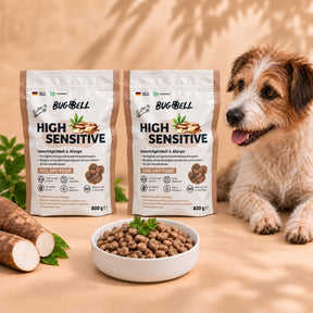Angebot BugBell für zweier Bundle Trockenfutter HighSensitive
