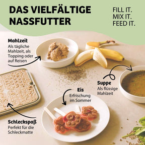 BugBell Terrinen als vielseitiges Nassfutter für Hunde – Mahlzeit, Suppe, Eis und Schleckspaß