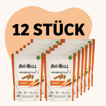 12 mal Knabberstick Karotte