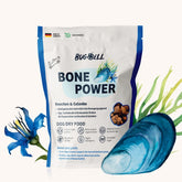 BugBell Bone Power stärkt Knochen und Gelenke deines Hundes mit Grünlippmuschel, Teufelskralle und Weidenrinde. Algen fördern die Regeneration des Bewegungsapparats. Hypoallergen, ohne Zucker und künstliche Zusätze – für optimale Gelenkgesundheit.