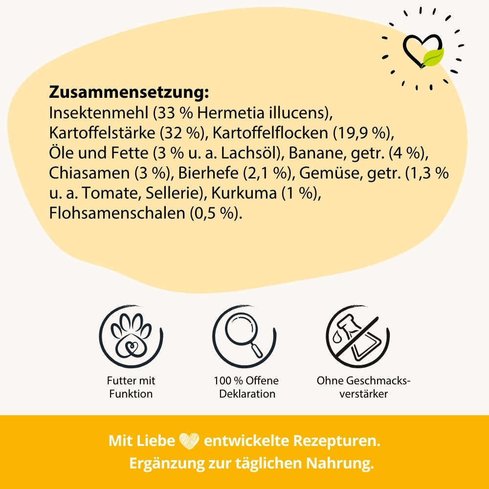 Keks Zusammensetzung gelb