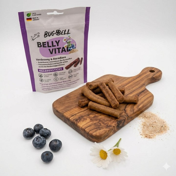BellyVital Verdaaung und Darmflora Knabbersticks für den Hund