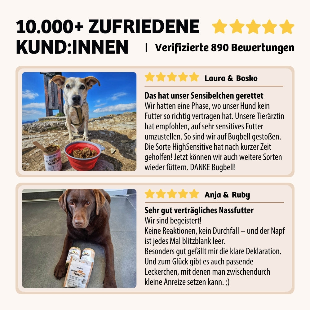 Bewertungen vom HighSensitive Nassfutter