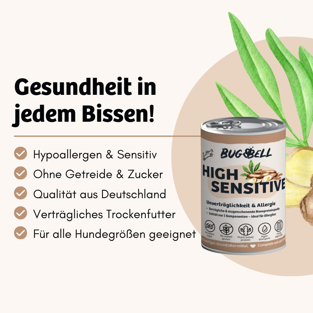 Nassfutter HighSensitive - Unverträglichkeit & Allergie