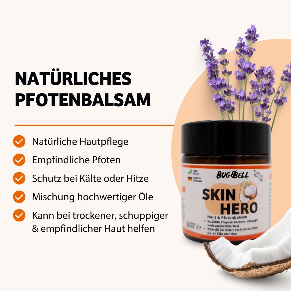 Natürliches Pfotenbalsam