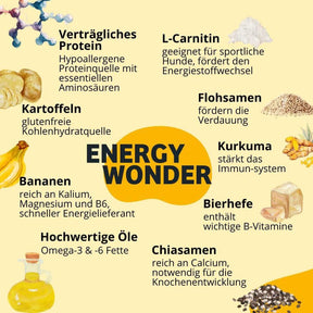 Zutaten EnergyWonder Hundefutter